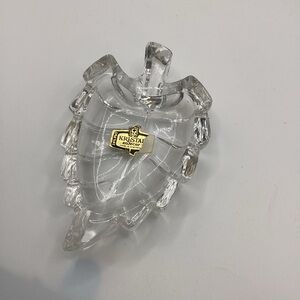 Kristall Glass Leaf Dish